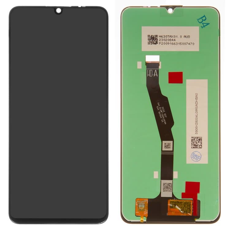 Дисплей Huawei Honor 9A, Y6p, MOA-LX9N, MED-LX9, MED-LX9N, черный | с тачскрином | Original (реновация) | дисплейный модуль, экран, монитор