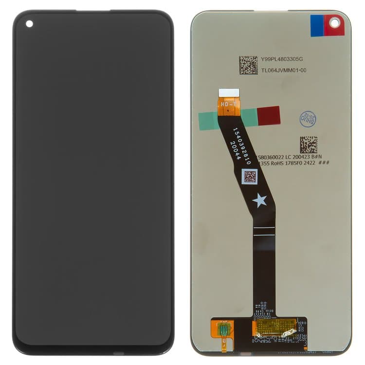 Дисплей Huawei P40 Lite E, Y7P, ART-L28, ART-L29, ART-L29N, черный | с тачскрином | Original (PRC) | дисплейный модуль, экран, монитор