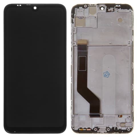 Дисплей Xiaomi Mi Play, M1901F9E, черный | с тачскрином | с передней панелью | High Copy | дисплейный модуль, экран, монитор
