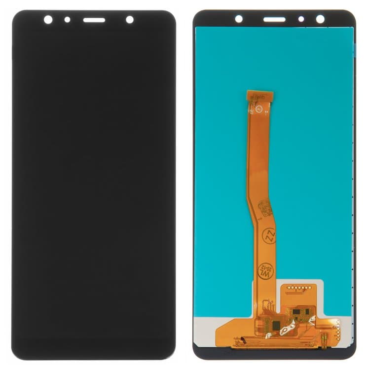Дисплей Samsung SM-A750 Galaxy A7 (2018), чорний | з тачскріном | High Copy, IPS | дисплейный модуль, экран