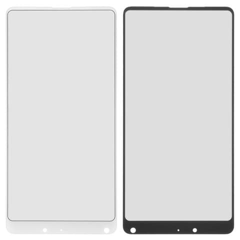 Стекло дисплея Xiaomi Mi Mix 2S, M1803D5XA, белое | стекло тачскрина