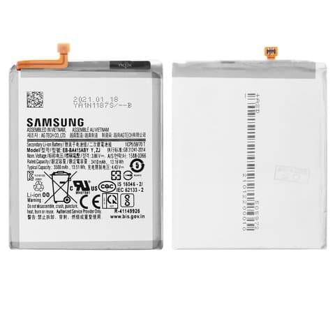 Аккумулятор Samsung SM-A415 Galaxy A41, EB-BA415ABY, Original (PRC) | 3-12 мес. гарантии | АКБ, батарея