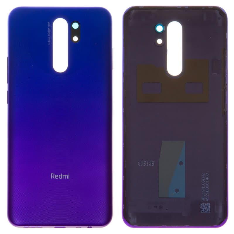 Задняя крышка Xiaomi Poco M2, Redmi 9, M2004J19AG, M2004J19C, M2004J19G, M2004J19PI, MZB9919IN, фиолетовая, Sunset Purple, Original (PRC) | корпус, панель аккумулятора, АКБ, батареи