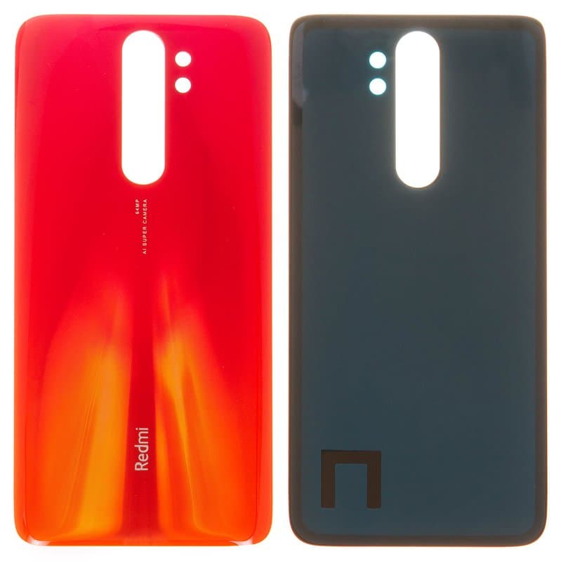 Задняя крышка Xiaomi Redmi Note 8 Pro, M1906G7I, M1906G7G, оранжевая, Original (PRC) | корпус, панель аккумулятора, АКБ, батареи