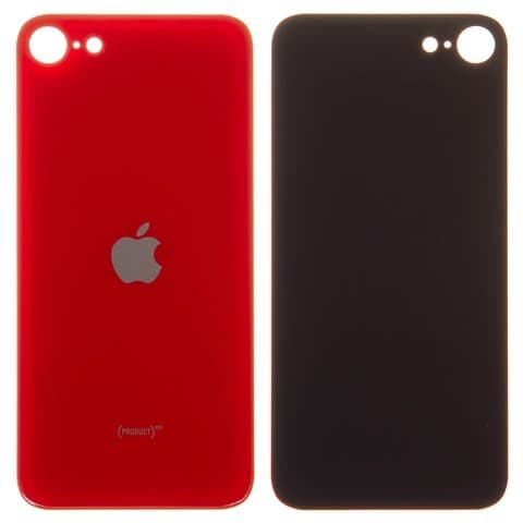 Задняя крышка Apple iPhone SE 2020, красная, не нужно снимать стекло камеры, big hole, Original (PRC) | корпус, панель аккумулятора, АКБ, батареи