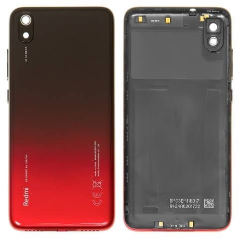 Задняя крышка Xiaomi Redmi 7A, MZB7995IN, M1903C3EG, M1903C3EH, M1903C3EI, красная, Original (PRC) | корпус, панель аккумулятора, АКБ, батареи