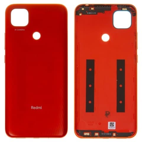 Задняя крышка Xiaomi Redmi 9C, M2006C3MG, M2006C3MT, M2006C3MNG, оранжевая, Sunrise Orange, Original (PRC) | корпус, панель аккумулятора, АКБ, батареи