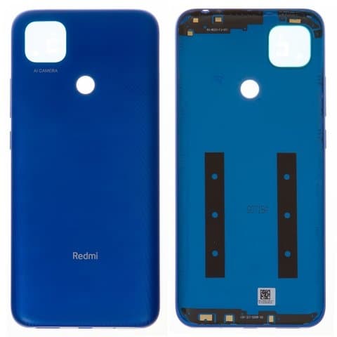 Задняя крышка Xiaomi Redmi 9C, M2006C3MG, M2006C3MT, M2006C3MNG, синяя, Twilight Blue, Original (PRC) | корпус, панель аккумулятора, АКБ, батареи