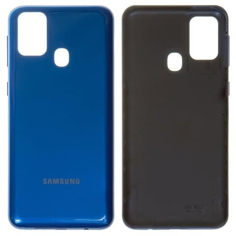 Задняя крышка Samsung SM-M315 Galaxy M31, синяя, Original (PRC) | корпус, панель аккумулятора, АКБ, батареи