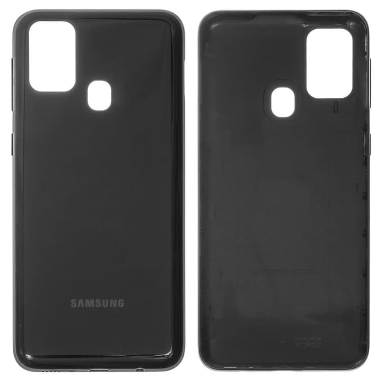 Задняя крышка Samsung SM-M315 Galaxy M31, черная, Original (PRC) | корпус, панель аккумулятора, АКБ, батареи