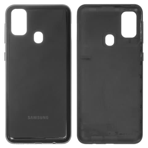 Задняя крышка Samsung SM-M215 Galaxy M21, черная, Original (PRC) | корпус, панель аккумулятора, АКБ, батареи