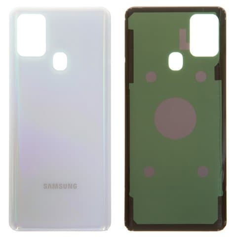 Задняя крышка Samsung SM-A217 Galaxy A21s, белая, Original (PRC) | корпус, панель аккумулятора, АКБ, батареи