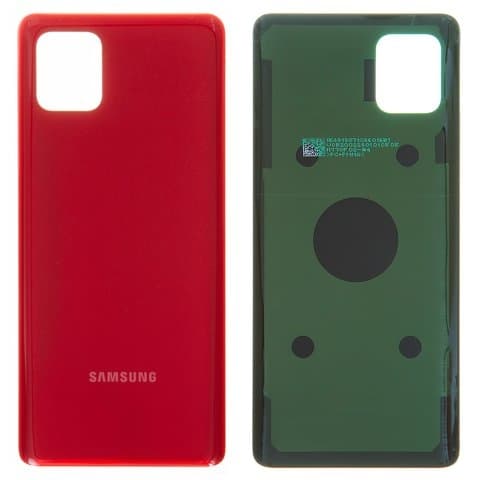 Задняя крышка Samsung SM-N770 Galaxy Note 10 Lite, красная, Aura Red, Original (PRC) | корпус, панель аккумулятора, АКБ, батареи