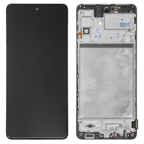 Дисплей Samsung SM-M515 Galaxy M51, черный | с тачскрином | с передней панелью | Original (PRC) | дисплейный модуль, экран