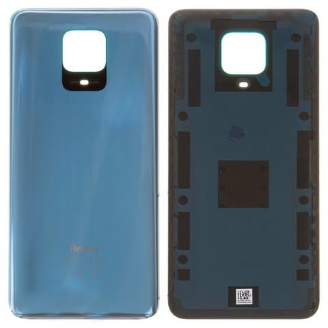 Задняя крышка Xiaomi Redmi Note 9S, Redmi Note 9 Pro, Redmi Note 9 Pro Max, M2003J6A1G, M2003J6B2G, синій, Original (PRC) | корпус, панель аккумулятора, АКБ, батареи