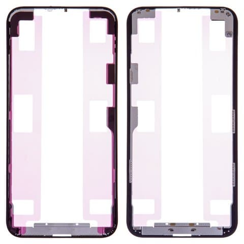 Рамка (основа) крепления дисплея Apple iPhone 11 Pro, черная, Original (PRC)
