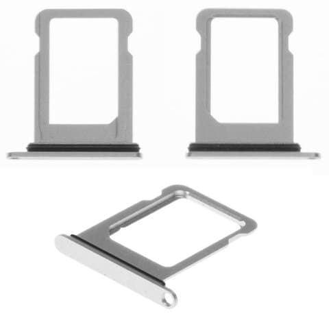 Тримач (лоток) SIM-карты Apple iPhone 12 Mini, білий, Original (PRC) | держатель СИМ-карты