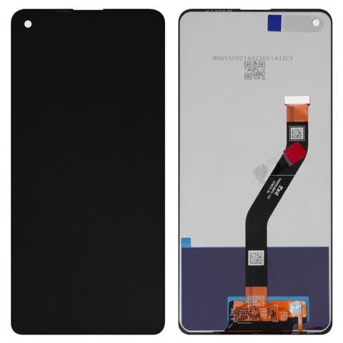 Дисплей Samsung SM-A215 Galaxy A21, чорний | з тачскріном | Original (реновація) | дисплейный модуль, экран
