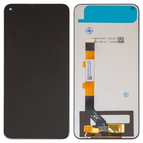 Дисплей Xiaomi Redmi Note 9T, Redmi Note 9 5G, M2007J22C, черный | с тачскрином | High Copy | дисплейный модуль, экран, монитор
