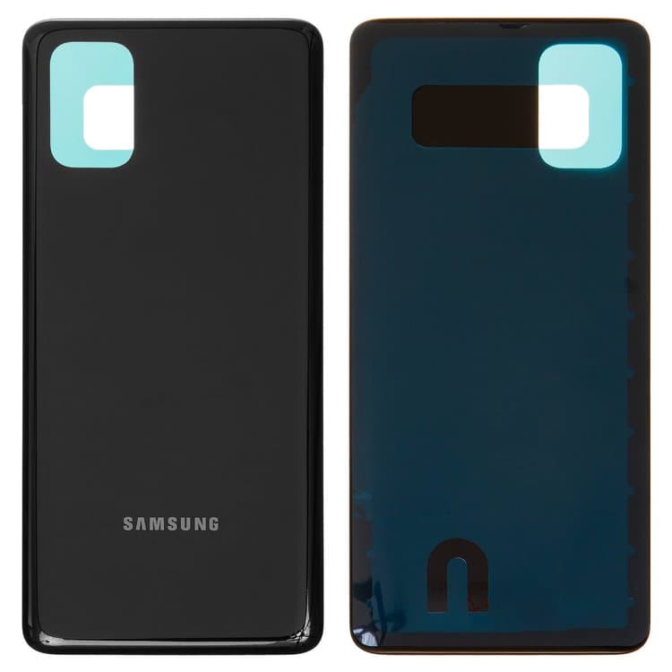 Задняя крышка Samsung SM-M515 Galaxy M51, черная, Original (PRC) | корпус, панель аккумулятора, АКБ, батареи