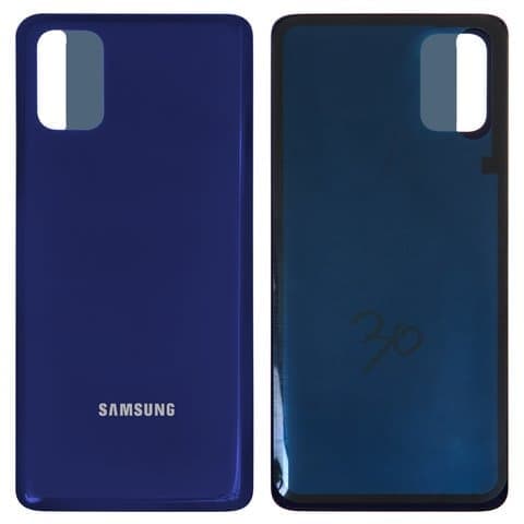 Задняя крышка Samsung SM-M515 Galaxy M51, синяя, Original (PRC) | корпус, панель аккумулятора, АКБ, батареи