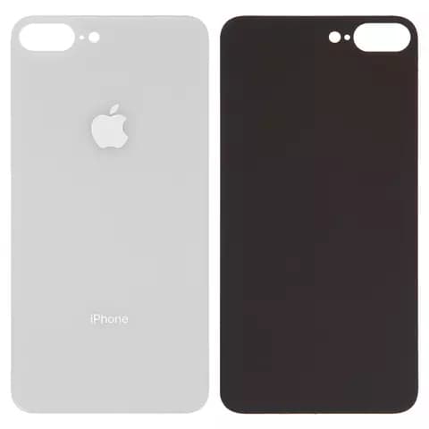 Задняя крышка Apple iPhone 8 Plus, белая, не нужно снимать стекло камеры, big hole, Original (PRC) | корпус, панель аккумулятора, АКБ, батареи