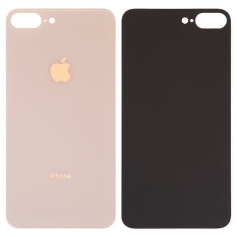 Задняя крышка Apple iPhone 8 Plus, золотистая, не нужно снимать стекло камеры, big hole, Original (PRC) | корпус, панель аккумулятора, АКБ, батареи