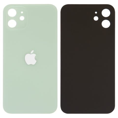 Задняя крышка Apple iPhone 12, зеленая, нужно снять стекло камеры, small hole, Original (PRC) | корпус, панель аккумулятора, АКБ, батареи