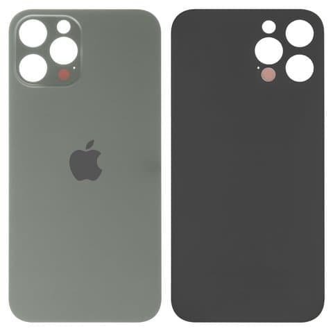Задняя крышка Apple iPhone 12 Pro Max, серая, Graphite, нужно снять стекло камеры, small hole, Original (PRC) | корпус, панель аккумулятора, АКБ, батареи