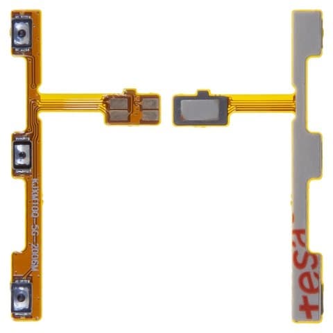 Шлейф Xiaomi Mi 10 Lite, M2002J9G, кнопки включения, кнопок звука (регуляции громкости), боковых клавиш, Сopy