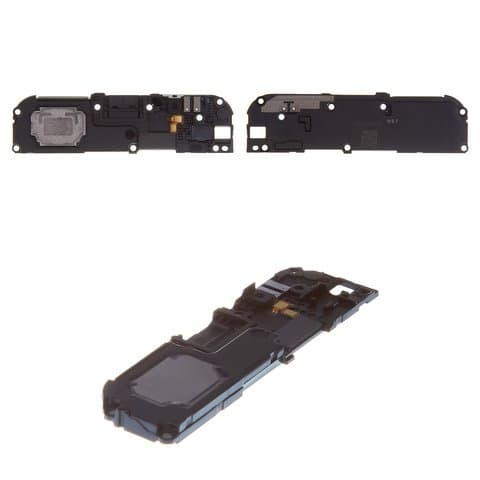 Динамик Xiaomi Redmi Note 7, Redmi Note 7 Pro, M1901F7G, M1901F7H, M1901F7I, M1901F7S, бузер (звонок вызова и громкой связи, нижний динамик), в резонаторе, в комплекте с антенным модулем