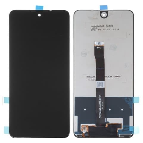 Дисплей Huawei Honor 10X Lite, P Smart (2021), Y7a, PPA-LX2, чорний | з тачскріном | Original (реновація) | дисплейный модуль, экран