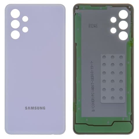 Задняя крышка Samsung SM-A325 Galaxy A32, фиолетовая, Awesome Light Violet, Original (PRC) | корпус, панель аккумулятора, АКБ, батареи