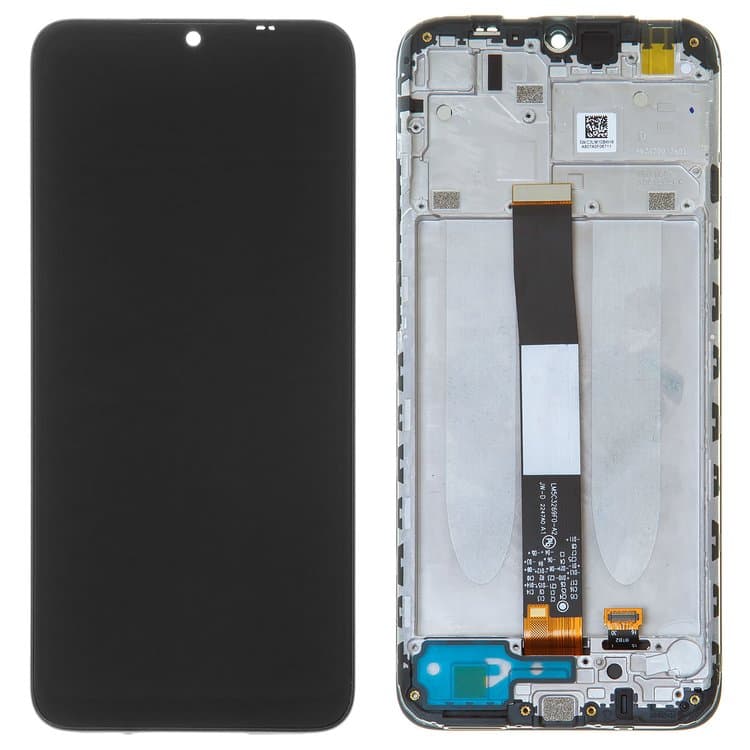 Дисплей Xiaomi Redmi 9A, M2006C3LG, M2006C3LI, M2006C3LC, Redmi 9AT, M2006C3LVG, Redmi 9C, M2006C3MG, M2006C3MT, M2006C3MNG, чорний | з тачскріном | в передній панелі | Copy | дисплейный модуль, экран, монитор