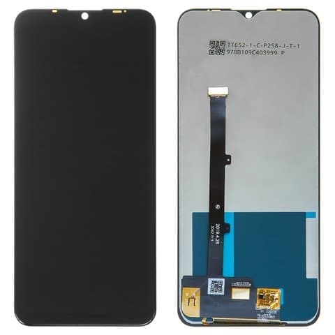 Дисплей Meizu M10, чорний | з тачскріном | Original (PRC) | дисплейный модуль, экран