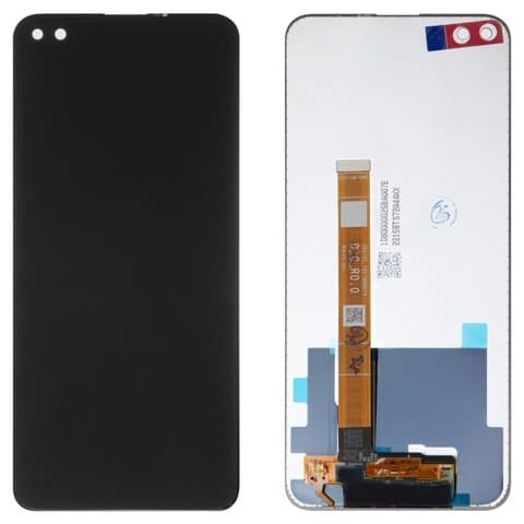 Дисплей Oppo Reno4 Z 5G, черный | с тачскрином | Original (PRC) | дисплейный модуль, экран