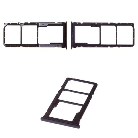 Тримач (лоток) SIM-карты Xiaomi Redmi Note 10 Pro, M2101K6G, сірий, Onyx Gray, Original (PRC) | держатель СИМ-карты
