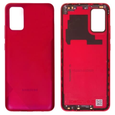 Задняя крышка Samsung SM-A025 Galaxy A02s, красная, Original (PRC) | корпус, панель аккумулятора, АКБ, батареи