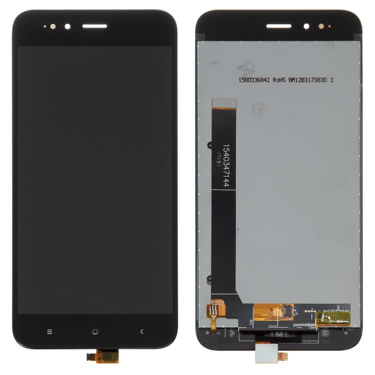 Дисплей Xiaomi Mi 5X, Mi A1, MDG2, MDI2, MDE2, черный | с тачскрином | High Copy | дисплейный модуль, экран, монитор