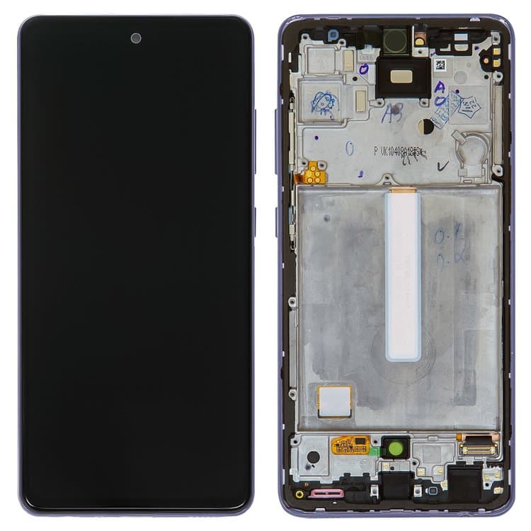 Дисплей Samsung SM-A525 Galaxy A52, SM-A526 Galaxy A52 5G, фіолетовий | з тачскріном | в передній панелі | Original (PRC) | дисплейный модуль, экран