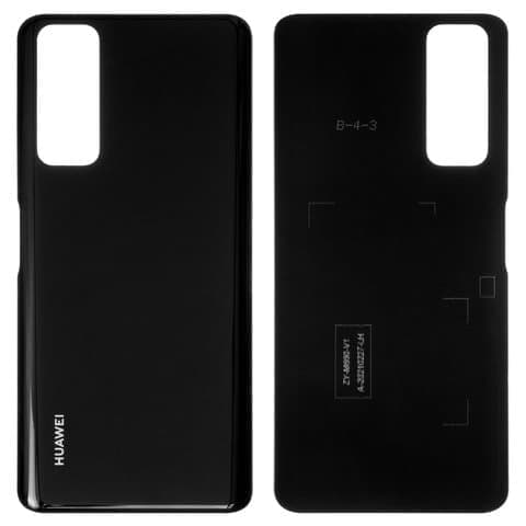 Задняя крышка Huawei P Smart (2021), PPA-LX2, черная, Midnight Black, Original (PRC) | корпус, панель аккумулятора, АКБ, батареи