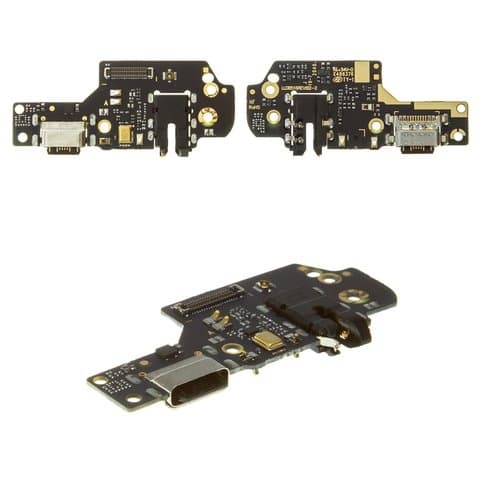Плата зарядки Xiaomi Redmi Note 8, M1908C3JH, M1908C3JG, M1908C3JI, шлейф коннектора зарядки, коннектора наушников,с микрофоном, Original (PRC)