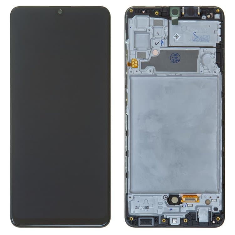 Дисплей Samsung SM-A325 Galaxy A32, чорний | з тачскріном | в передній панелі | Original (Сервис-Центр), AMOLED, GH82-25579A, GH82-25566A | дисплейный модуль, экран