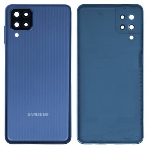 Задняя крышка Samsung SM-M127 Galaxy M12, синяя, Original (PRC) | корпус, панель аккумулятора, АКБ, батареи