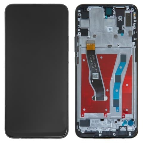 Дисплей Huawei P Smart Z, Y9 Prime (2019), STK-L21, STK-L22, черный | с тачскрином | с передней панелью | High Copy | дисплейный модуль, экран, монитор