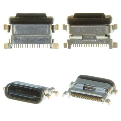 Коннектор зарядки Xiaomi Mi 10, Mi 10 Pro, 16 pin, Type-C, Original (PRC), (гнездо, разъем, слот)