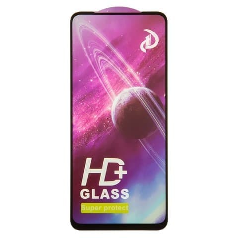 Закаленное защитное стекло Xiaomi Redmi Note 10 5G, черное, Full Glue (клей по всей площади стекла), совместимо с чехлом