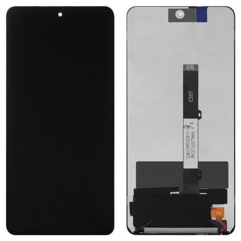 Дисплей Xiaomi Redmi Note 9 Pro 5G, M2007J17C, черный | с тачскрином | Original (PRC) | дисплейный модуль, экран, монитор