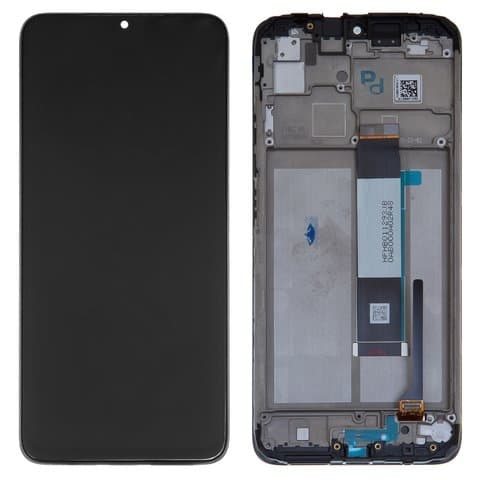 Дисплей Xiaomi Poco M3, M2010J19CG, Redmi 9T, J19S, M2010J19SG, M2010J19SY, чорний | з тачскріном | в передній панелі | Original (PRC) | дисплейный модуль, экран