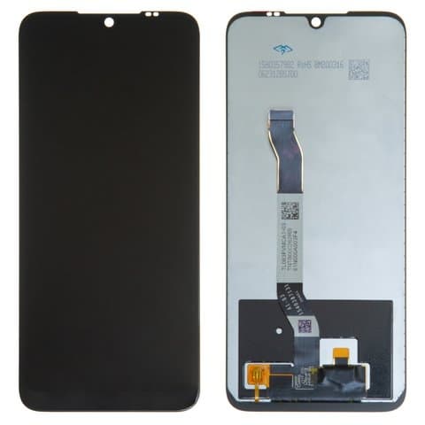 Дисплей Xiaomi Redmi Note 8T, M1908C3XG, черный | с тачскрином | Original (реновация) | дисплейный модуль, экран